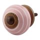 Pink Striped Small Ceramic Knobs Online 
